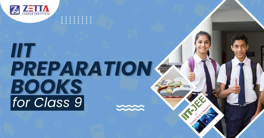 Image showcasing the recommended IIT preparation books for Class 9 students
